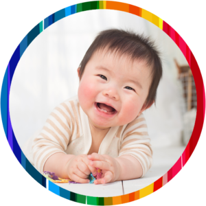 smiley baby teething_rainbow circle 1024x1024