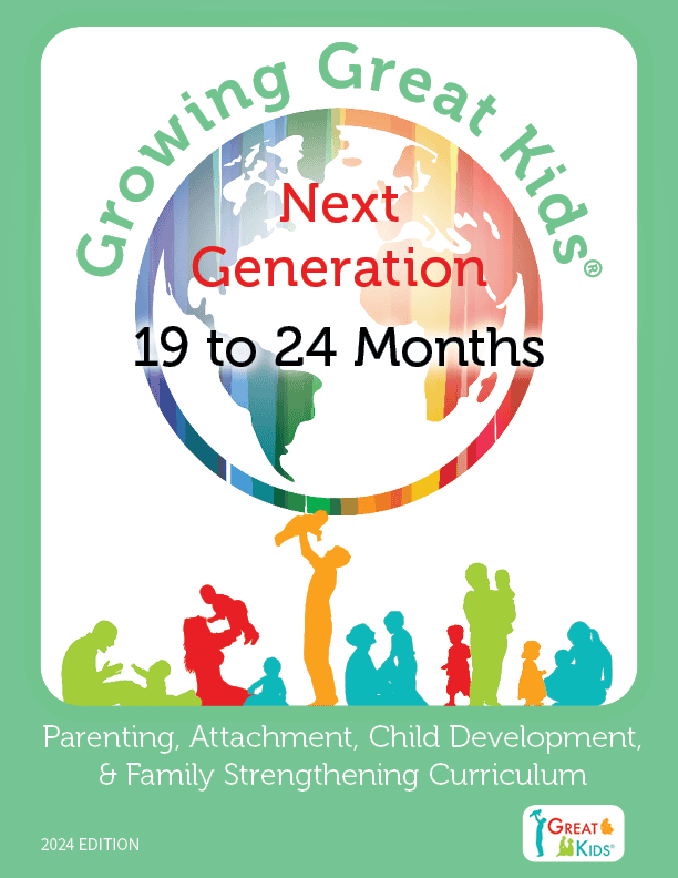 Growing Great Kids 19-24 months manual cover.