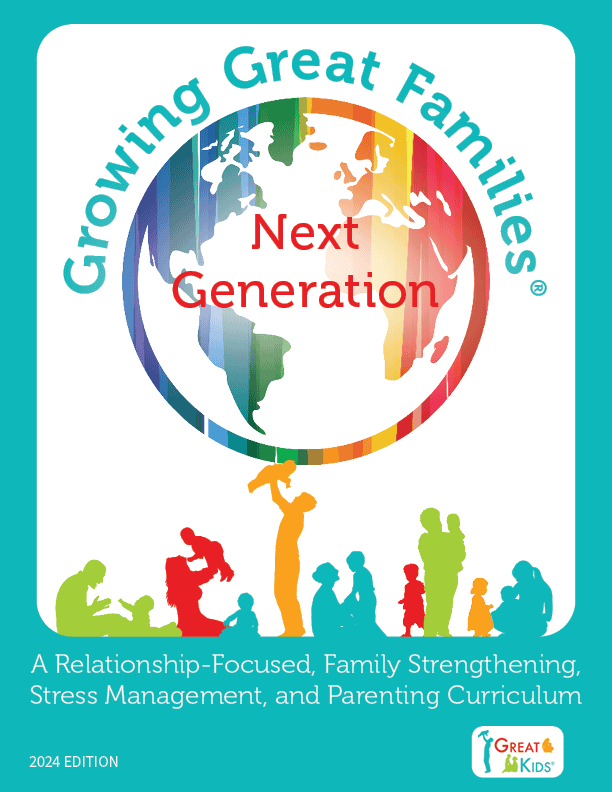 Growing Great Kids manual cover for 13 to 18 months.