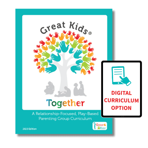 Child development manual for a play-based parenting group curriculum designed for facilitators to use with prenatal and families with children birth through age five